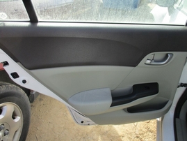 2012 HONDA CIVIC LX WHITE 4DR 1.8L VTEC AT A16325